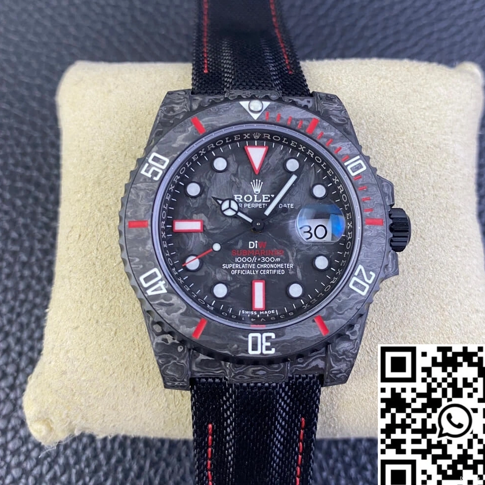 Strap Submariner Nylon DIW Factory VS Rolex Velcro 0418